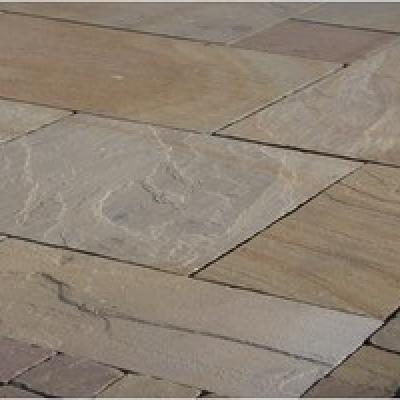 Rippon Buff Indian Sandstone Paving Slabs