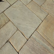 Fossil Mint Indian Sandstone Tumbled Calibrated Patio Paving Slabs Pack 18.5m2 600 x 900 22mm Fossil Mint Indian Sandstone Tumbled Calibrated Patio Paving Slabs Pack 18.5m2 600 x 900 22mm