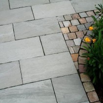 Kandla Grey Indian Sandstone Natural Calibrated Patio Paving Slabs Pack 15.5m2 22mm Kandla Grey Indian Sandstone Natural Calibrated Patio Paving Slabs Pack 15.5m2 22mm